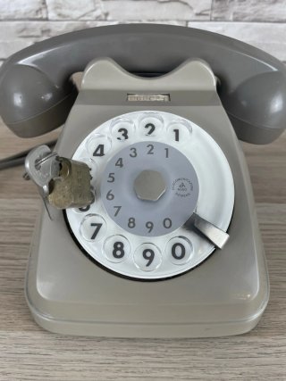 Telefono Bigrigio Siemens Auso 62 Lino Saltini Dis