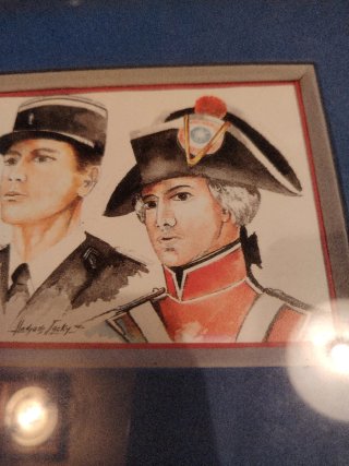 Cuadro Gendarmes Franceses