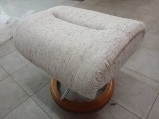 Reposapiés Stressless Beige/Marrón