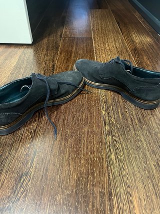 Zapatos Martinelli Hombre Ante Azul Marino