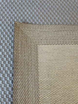 Alfombra Vinílica Beige y Marrón