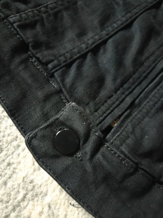 Denim alternative esoteric jacket-grunge style
