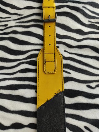 Frankenstrap 100% cuero, guitarra o bajo
