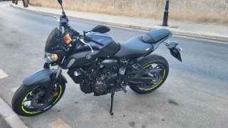 Yamaha MT-07 Negra