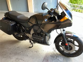 BMW K75 Negra