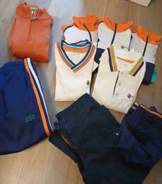 Uniformes GSD Tallas 6, 7, 8