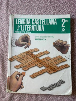 Lengua castellana y literatura, 2 BACH.
