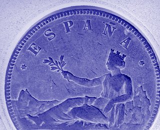 5 Pesetas 1870 Gobierno Provisional