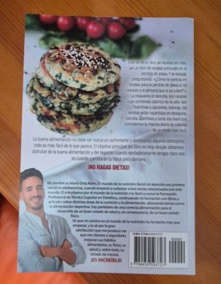Libro de recetad fáciles de Mario Ortiz