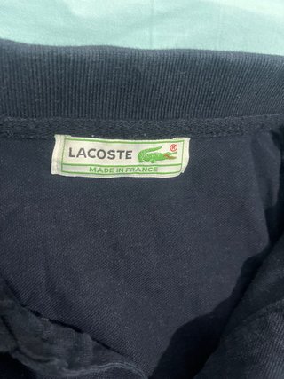 Polo Lacoste Azul Marino Talla M