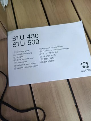 Tableta Capturadora de Firmas Wacom STU-430