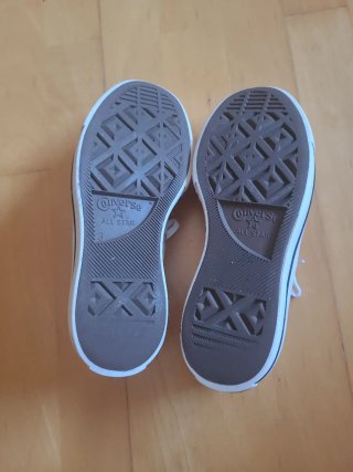 Converse plataforma blancas talla 35