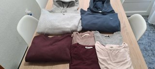 Lote de 2 Sudaderas y 4 Camisetas