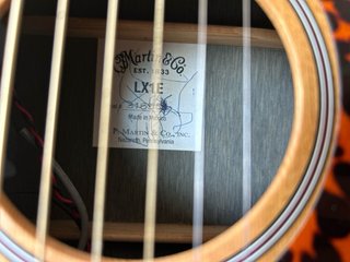 Guitarra Acústica Martin LX1E