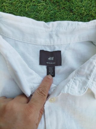 Camisa manga corta Blanca