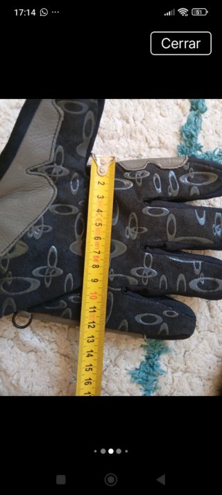 Guantes Oakley Invierno Negro/Gris