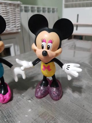 Pareja Figuras Minnie Mouse Disney