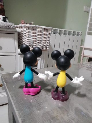 Pareja Figuras Minnie Mouse Disney