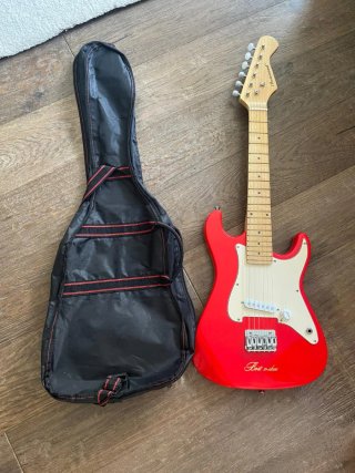 Guitarra Eléctrica Burswood Roja