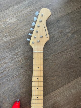 Guitarra Eléctrica Burswood Roja