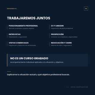 Cómo entrar a trabajar en ventas industriales B2B