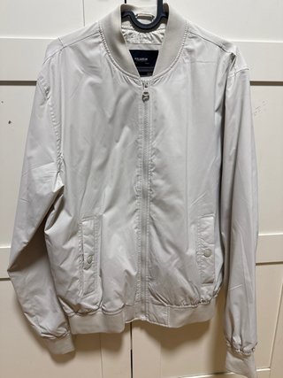 Chaqueta Bomber Pull&Bear Beige Talla M