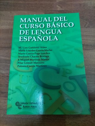 Manual del curso básico de lengua española