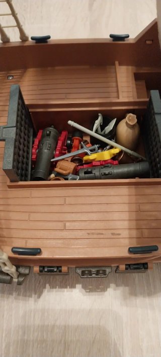 Playmobil,barco,lote,piratas,isla,velas,fortaleza