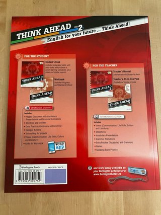 Student Book y Workbook 2° ESO  Burlington Books
