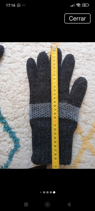 Guantes Charlet Moser Invierno Negro/Gris