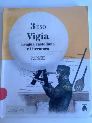 Libro Lengua castellana y Literatura vigía 3ºESO