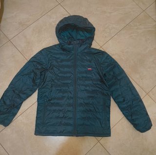 Giacca Piumino Levi's Uomo Verde Taglia S