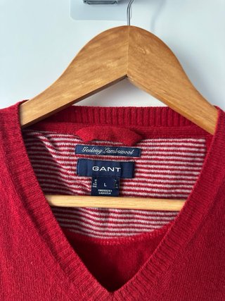 Chaleco Gant Rojo Talla L