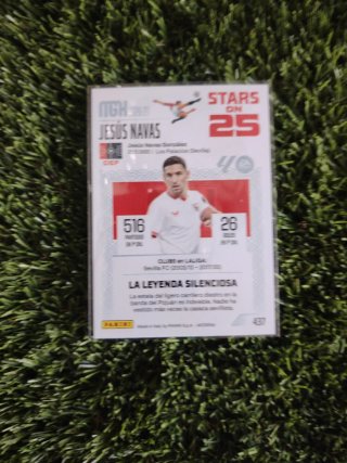 Cromo Jesús Navas Stars on 25 Panini