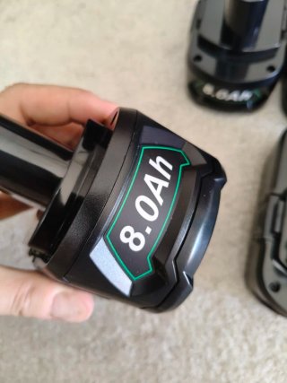 6x Baterias 18V Li-ion 8.0Ah Power Tools