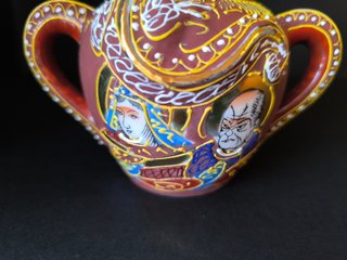 Pote Satsuma Porcelana
