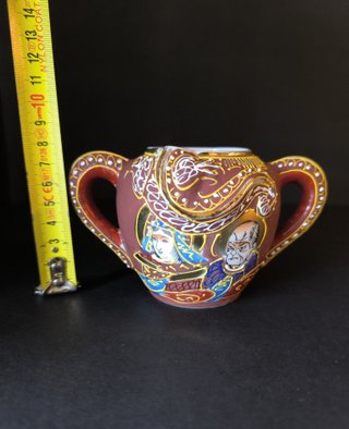Pote Satsuma Porcelana