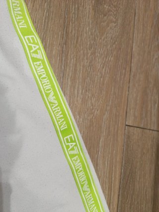 Sudadera EA7 Emporio Armani Blanca y Verde