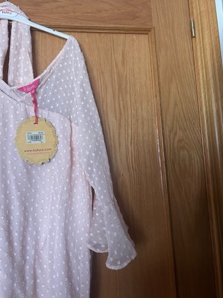 Vestido Kairya rosa viesta