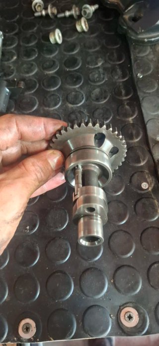 Culata KTM EXC-F 450 2009 arboles balancines
