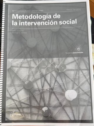 Metodología de la intervención social