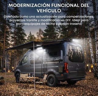Focos LED Todoterreno/Camper (2 uds)