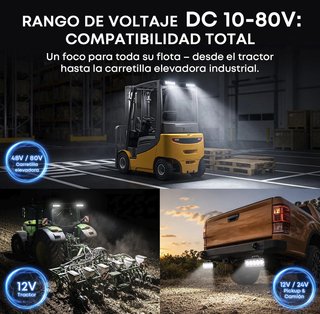 Focos LED Todoterreno/Camper (2 uds)