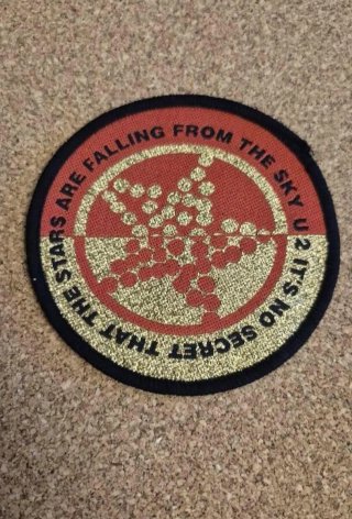 U2 Vintage Woven Patch - Zooropa Lyrics / Stars