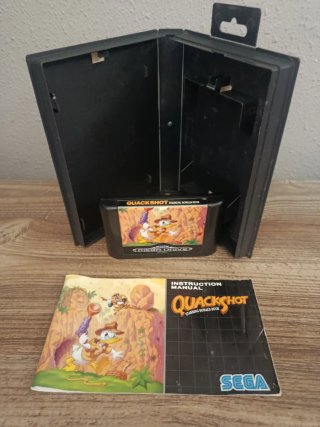 Quackshot con protagonista Paperino Mega Drive