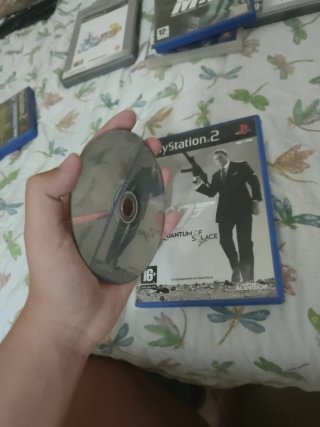 Consola PlayStation 2 Slim (PS2) Negra + Juegos