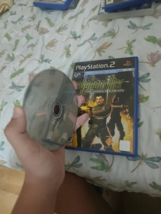 Consola PlayStation 2 Slim (PS2) Negra + Juegos