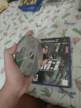 Consola PlayStation 2 Slim (PS2) Negra + Juegos