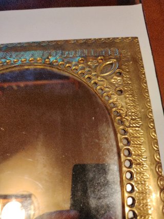 Espejo Marroquí Dorado