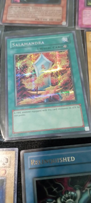 Lote Cartas Yu Gi Oh 1ª Edición SR Foils